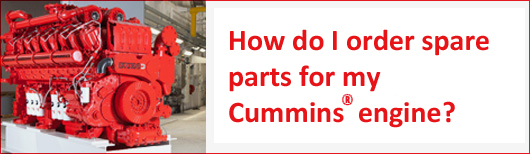 Cummins Spare Parts Order